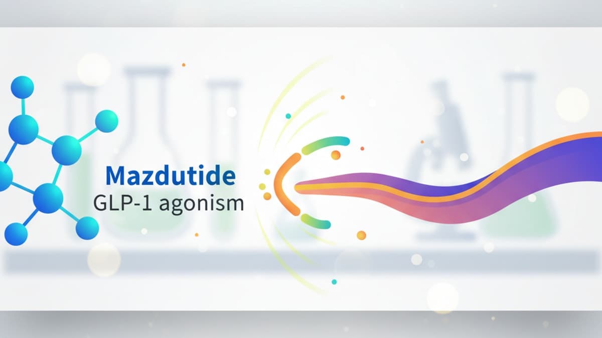 Mazdutide GLP-1 Agonism: Unlocking Metabolic Potential…