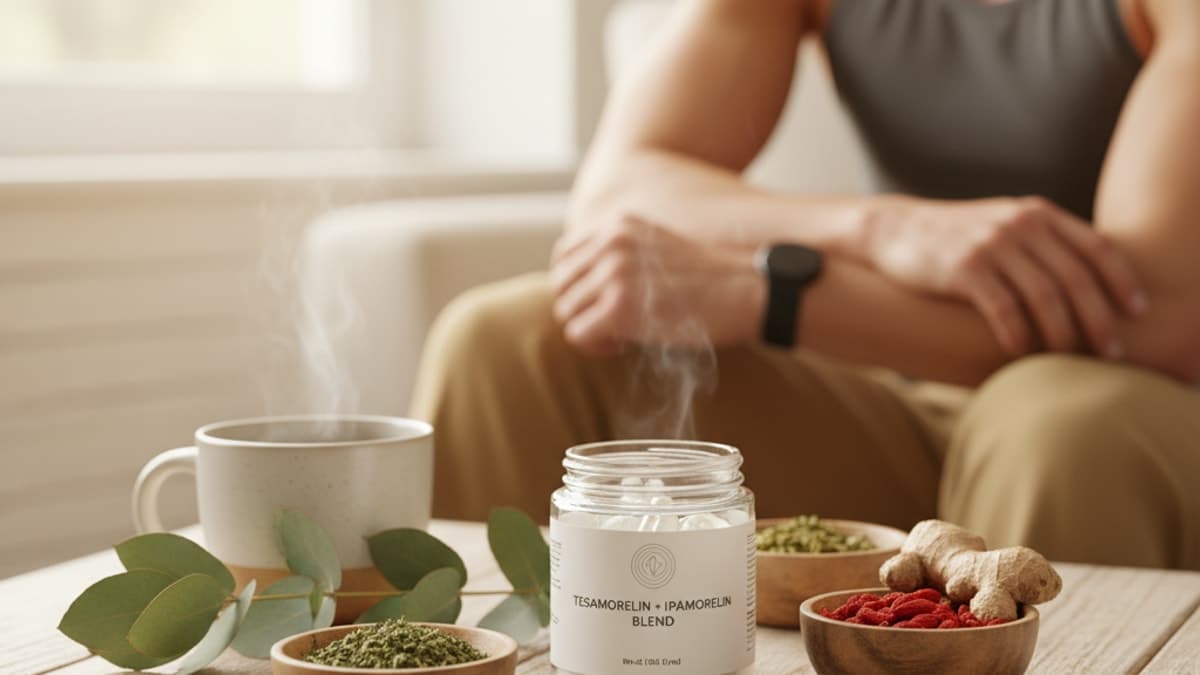 Best Tesamorelin + Ipamorelin Blend for GH Release