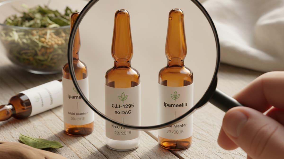 CJC-1295 no DAC & Ipamorelin Quality Real vs Fake