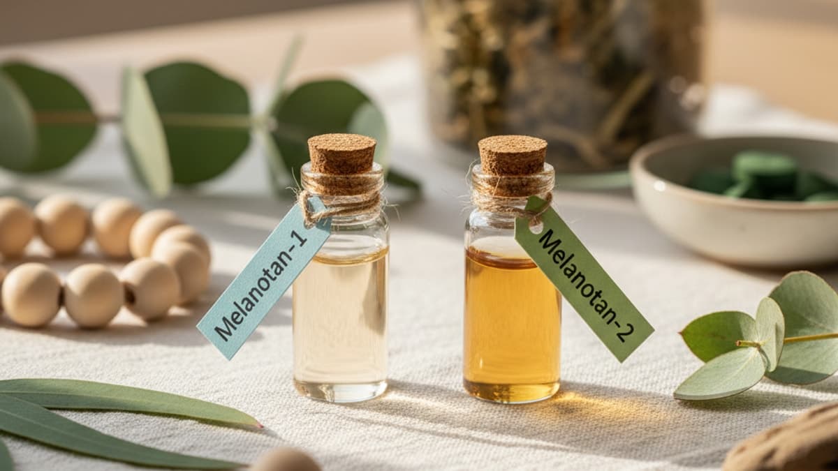 Melanotan-1 vs Melanotan-2 — The Research Comparison