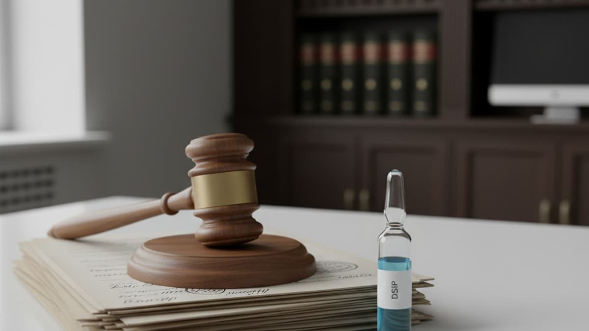 Is DSIP Legal? (Research Peptide Regulatory Status)