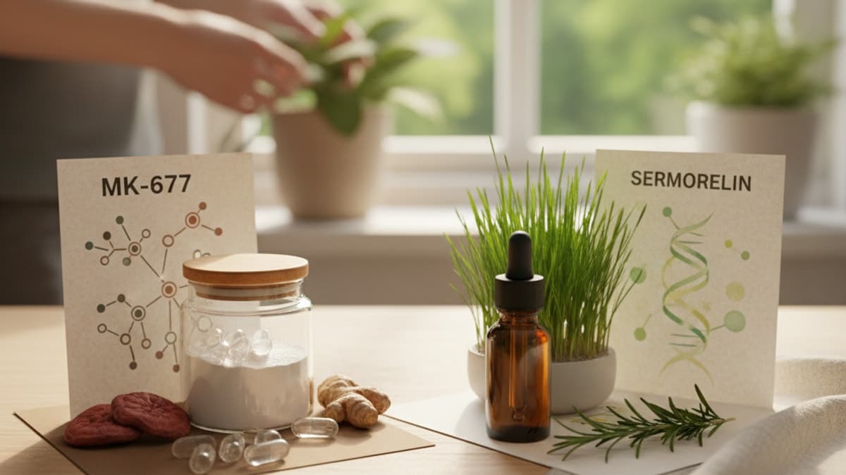 MK-677 vs Sermorelin — Mechanism and Research Applications