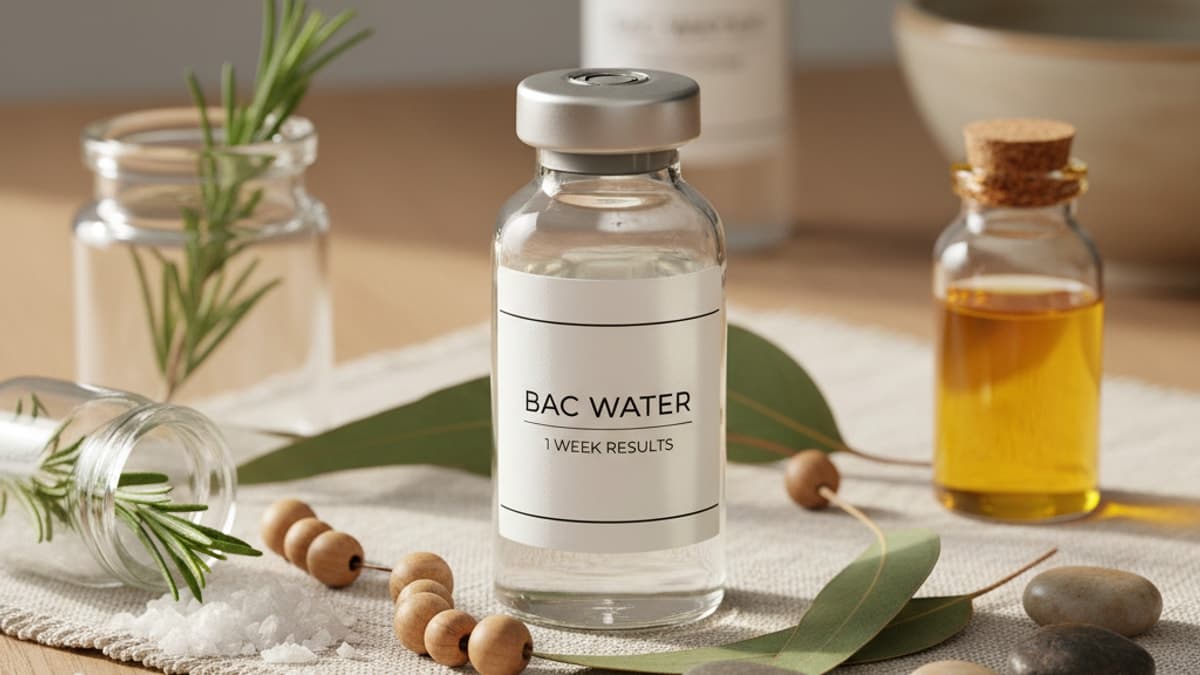 BAC Water Results After 1 Week — Storage & Potency Guide