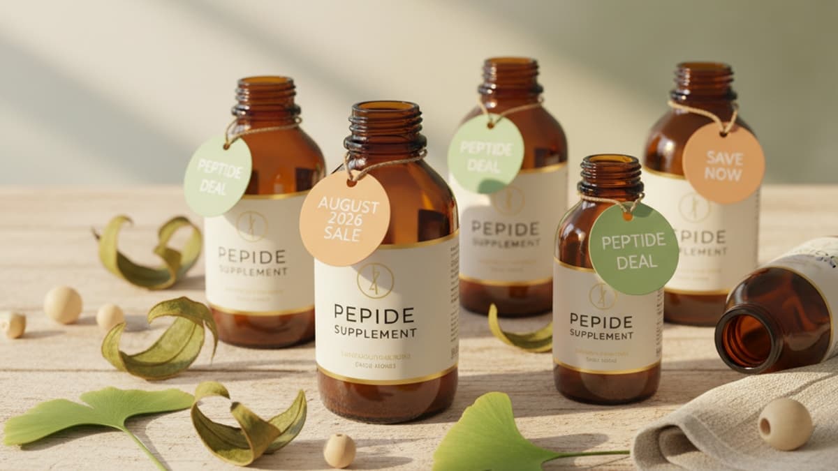 Peptide Deals August 2026 Sales Promotions — Research Grade