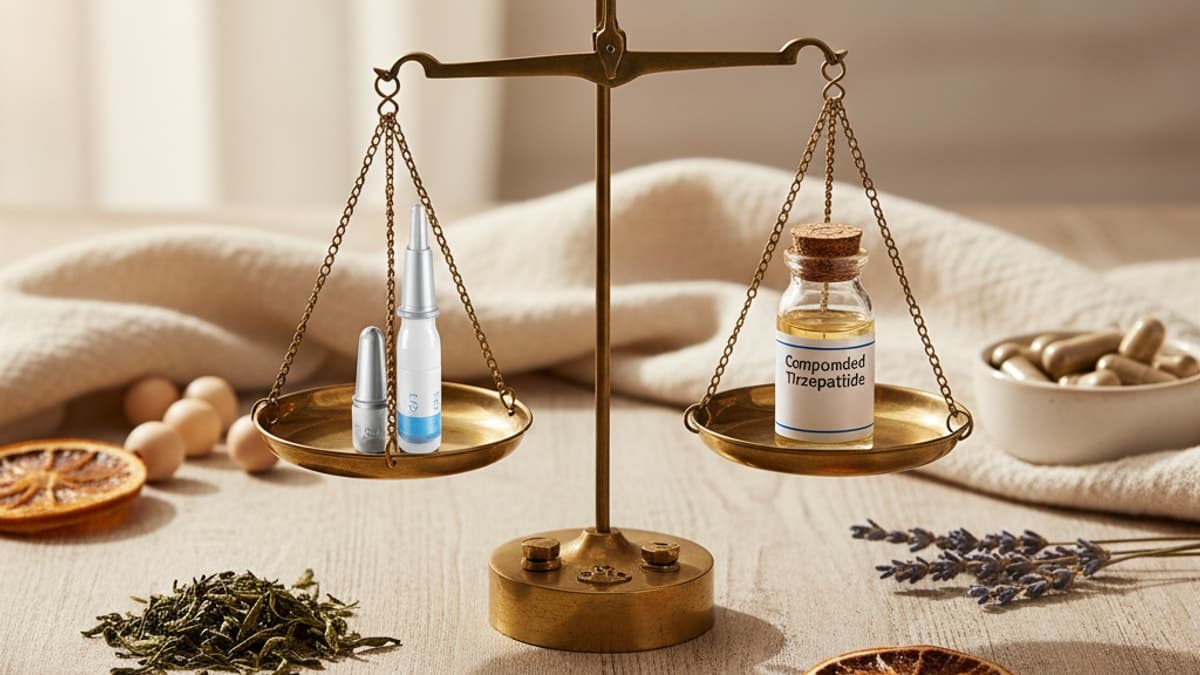Tirzepatide Compounded vs Brand Safety Efficacy | Real