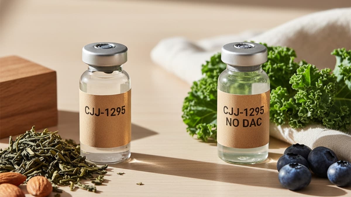 CJC-1295 vs CJC-1295 No DAC — Research Peptide Comparison