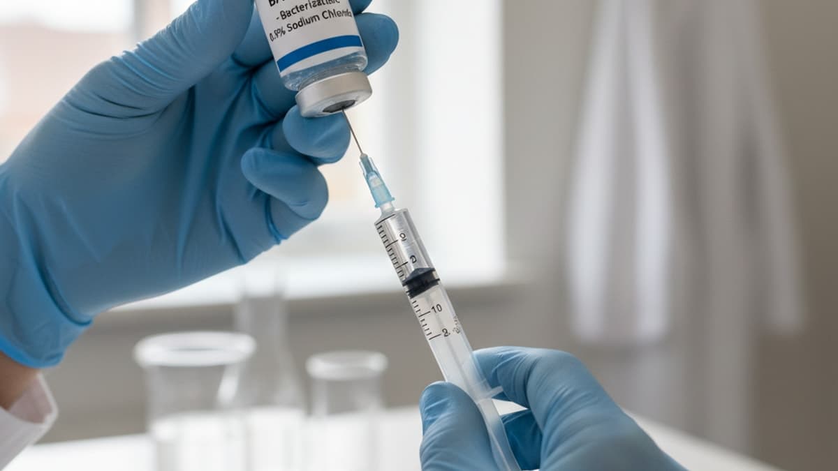 How to Draw BAC Water from Vial — Step-by-Step Protocol