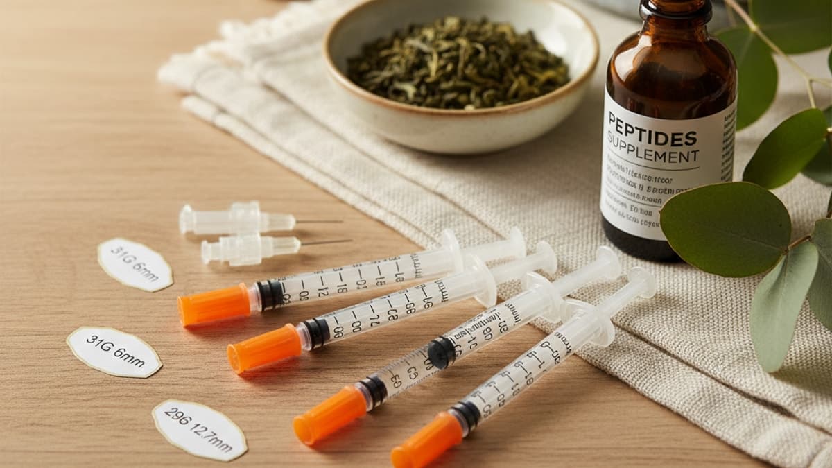 Best Insulin Syringes for Peptides — Size & Gauge Guide