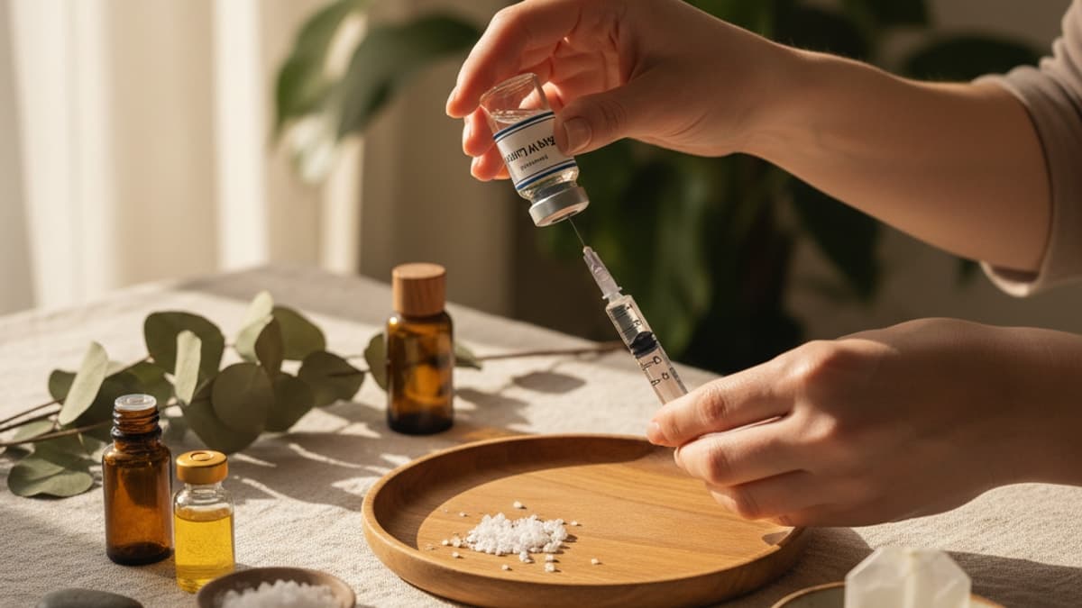 BAC Water Injection Prep — Peptide Reconstitution Guide