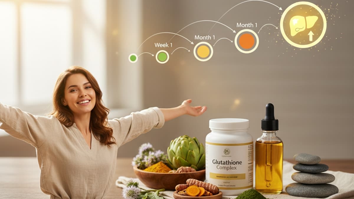 Glutathione Liver Health Results Timeline — What to Expect