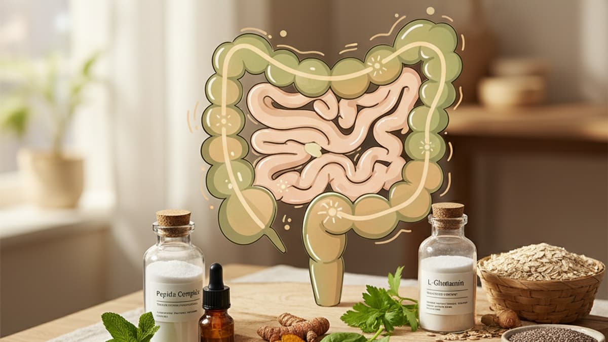 Peptide Stack for Leaky Gut Protocol — Healing Timeline