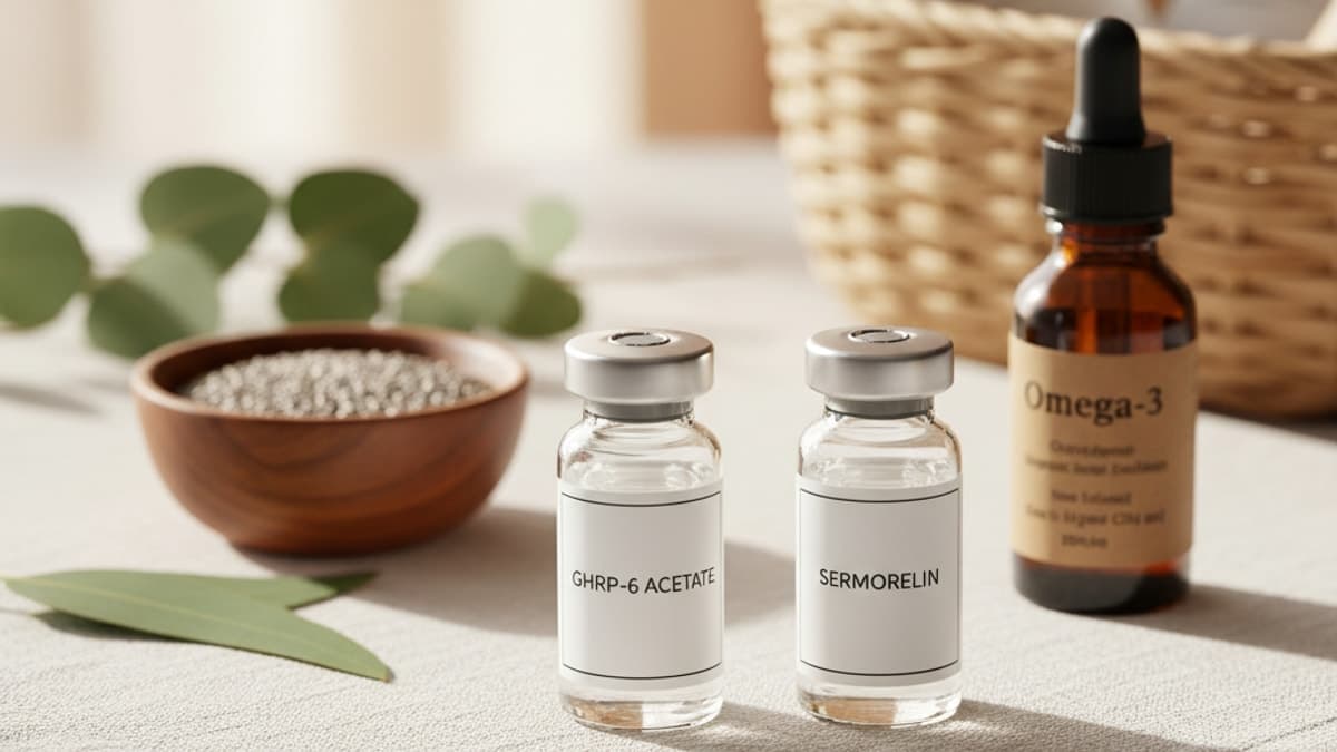 GHRP-6 Acetate vs Sermorelin — Key Peptide Differences