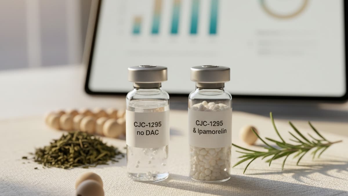 CJC-1295 No DAC vs CJC-1295 & Ipamorelin: Which Works