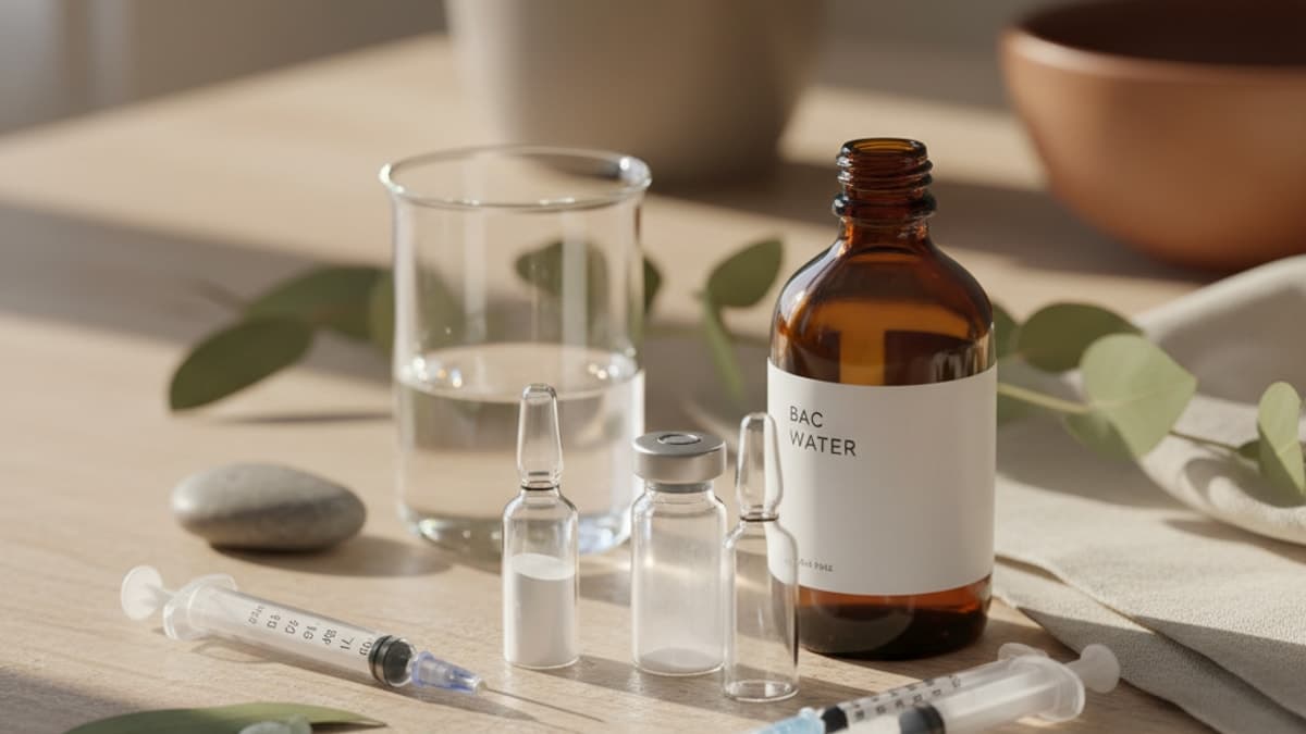How to Use BAC Water for Mixing Peptides Protocol
