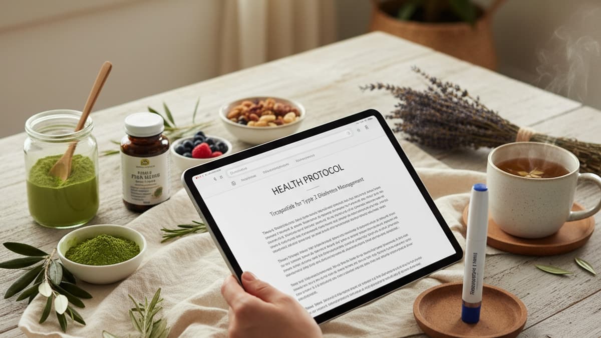 How to Use Tirzepatide for Type 2 Diabetes Protocol