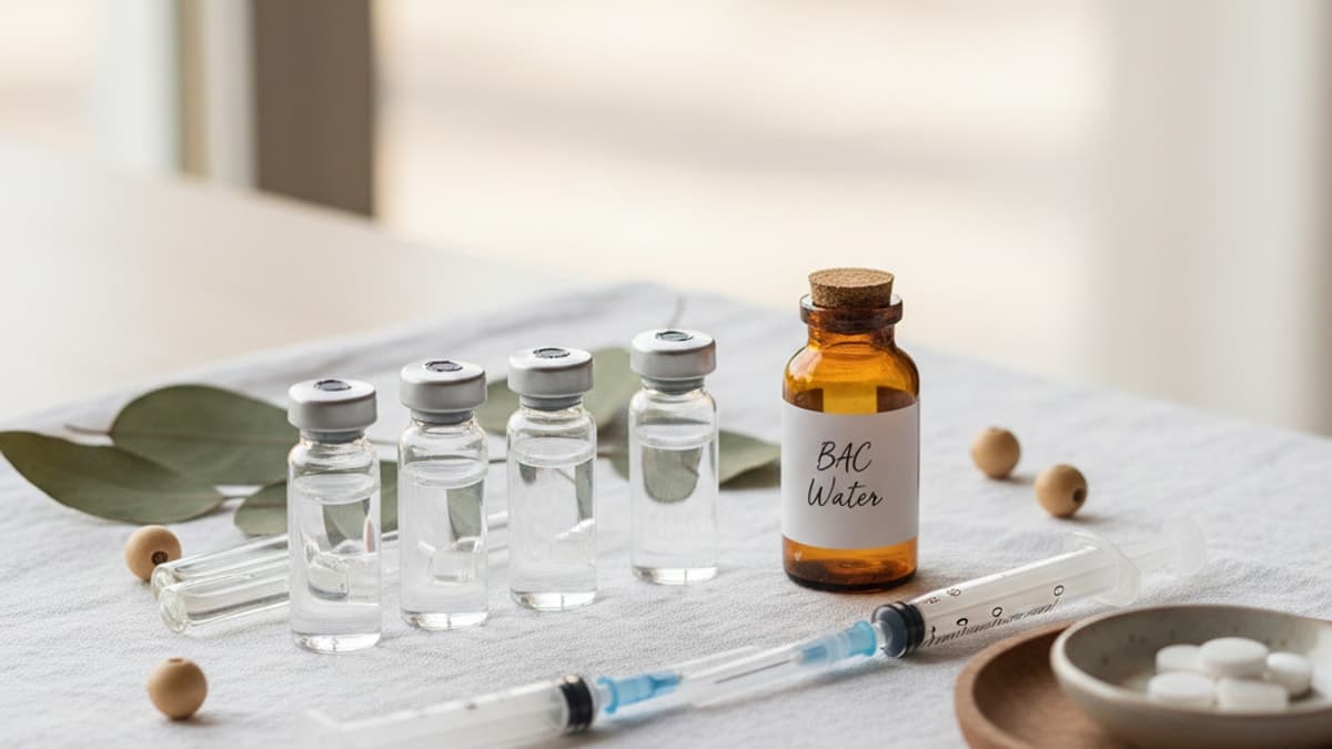 Best BAC Water Dosage for Mixing Peptides — Complete