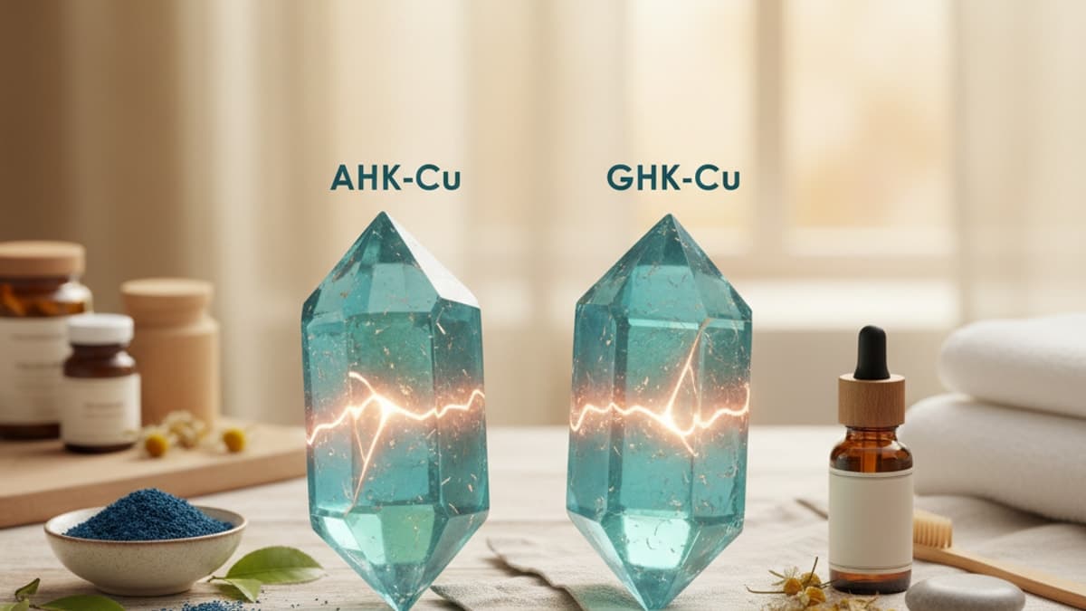 AHK-Cu vs GHK-Cu: Which Peptide Works Better?