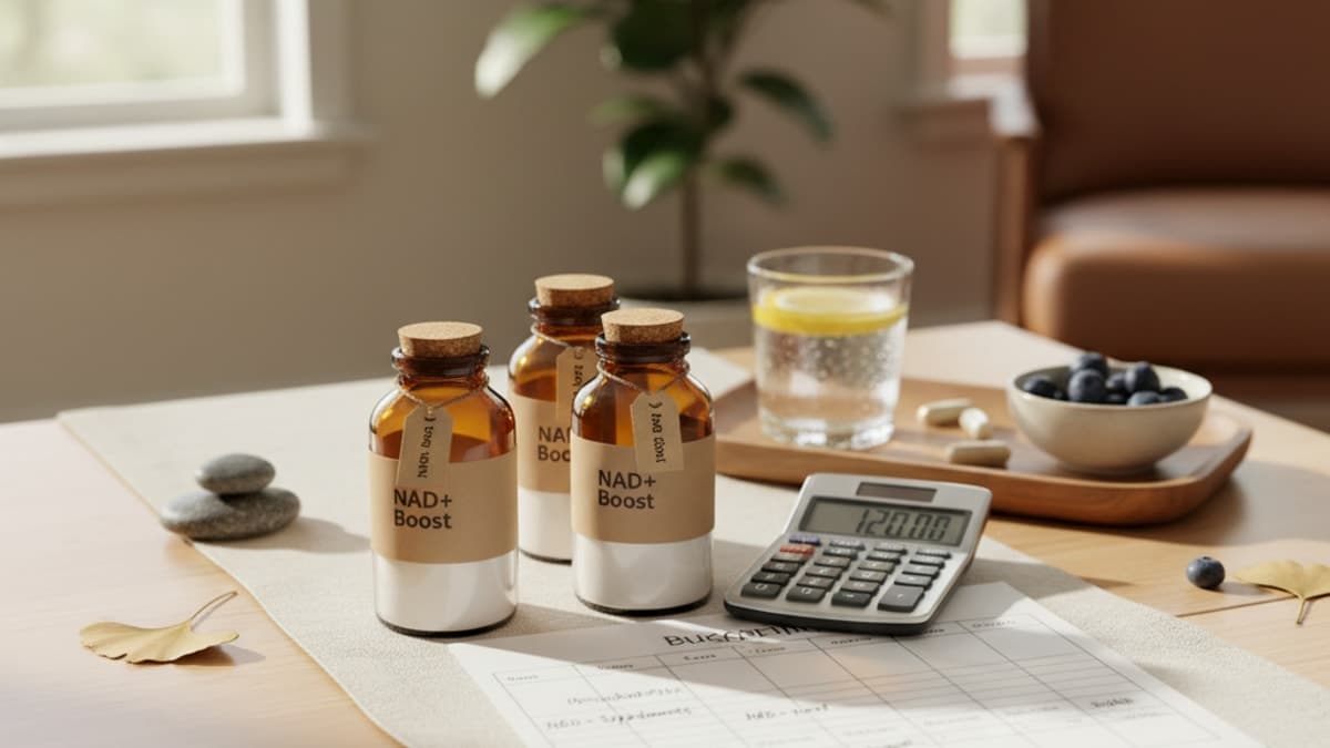 NAD+ Cost Per Month Budget — Realistic Pricing Breakdown