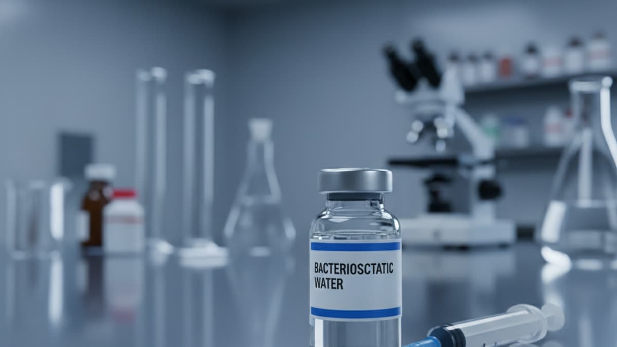BAC Water Science Explained — Real Peptides