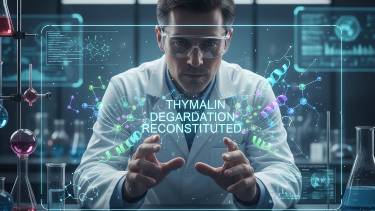 Thymalin Degradation Reconstituted — Real Peptides