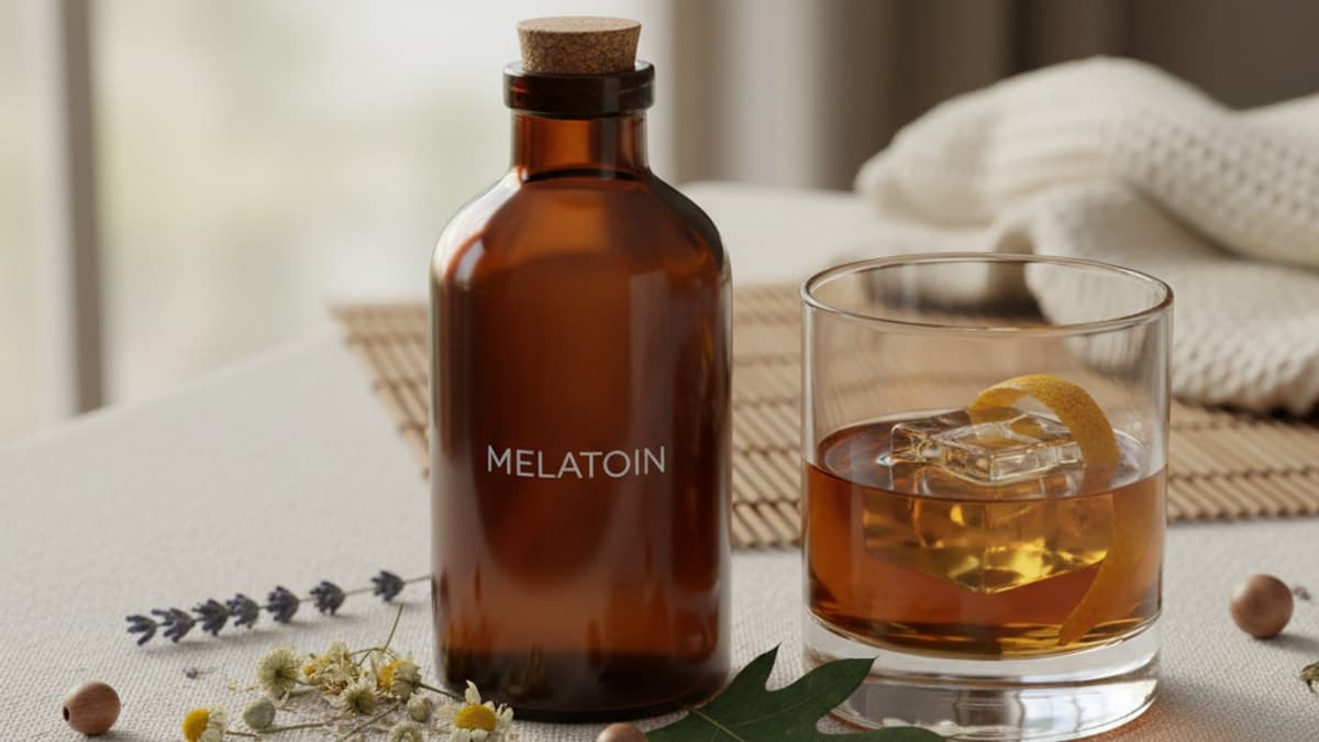 Melatonin with Alcohol Safety — What Happens & Why It