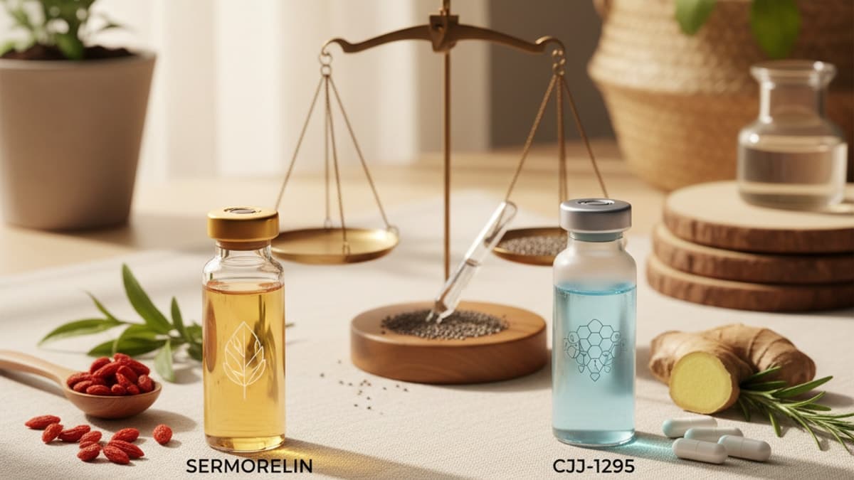 CJC-1295 vs Sermorelin: Which Is Better? | Real Peptides