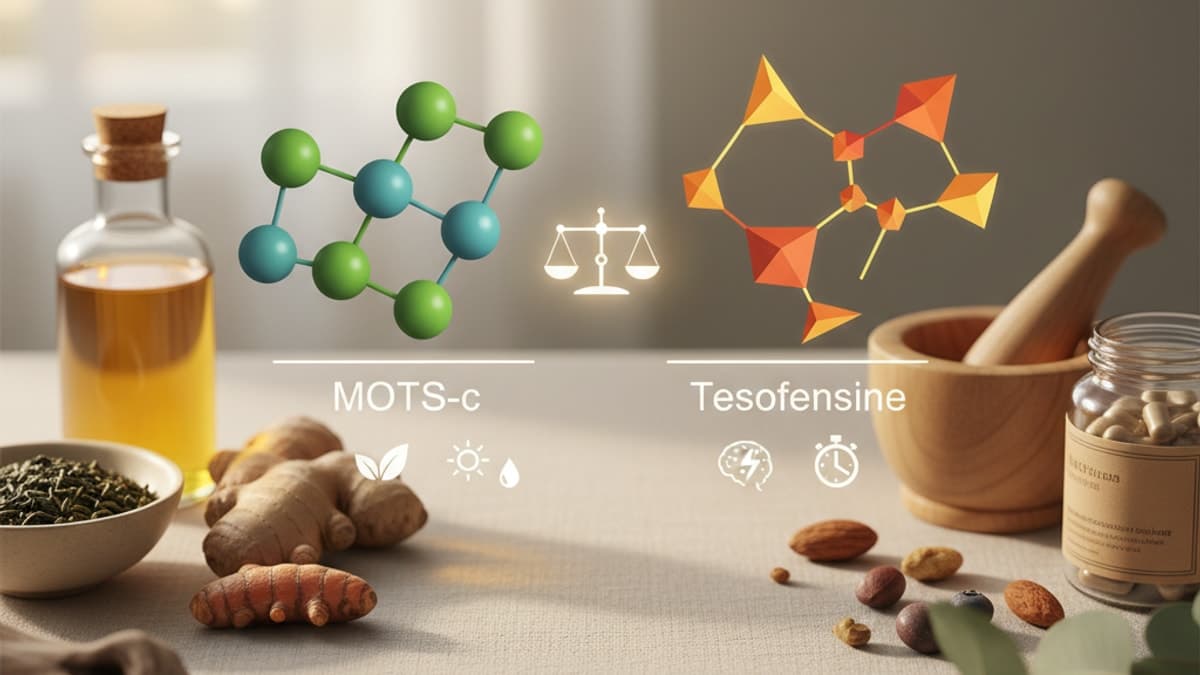 MOTS-c vs Tesofensine: Which Is Better? | Real Peptides