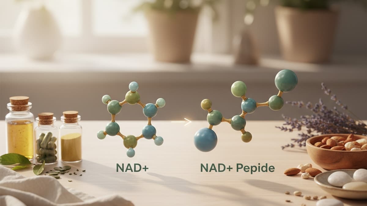 NAD+ Peptide vs NAD+: What’s the Real Difference? | Real