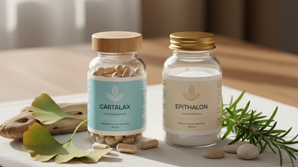 Cartalax vs Epithalon — Peptide Comparison | Real Peptides