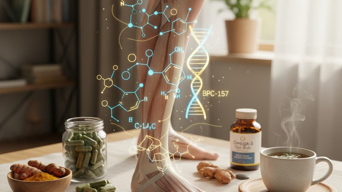 BPC-157 for Calf Strain Research — Healing Mechanisms
