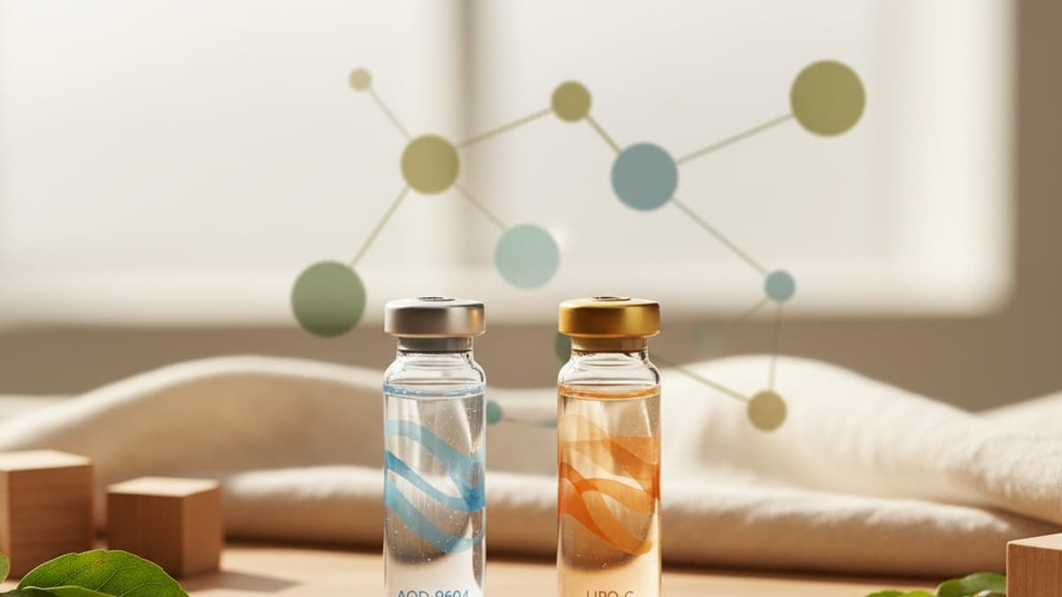 AOD-9604 vs LIPO-C: Which Better for Fat Loss Research?