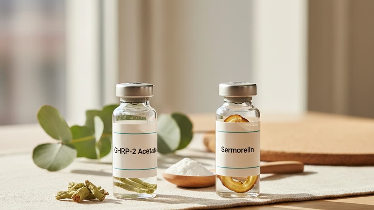GHRP-2 Acetate vs Sermorelin — Which Delivers Better