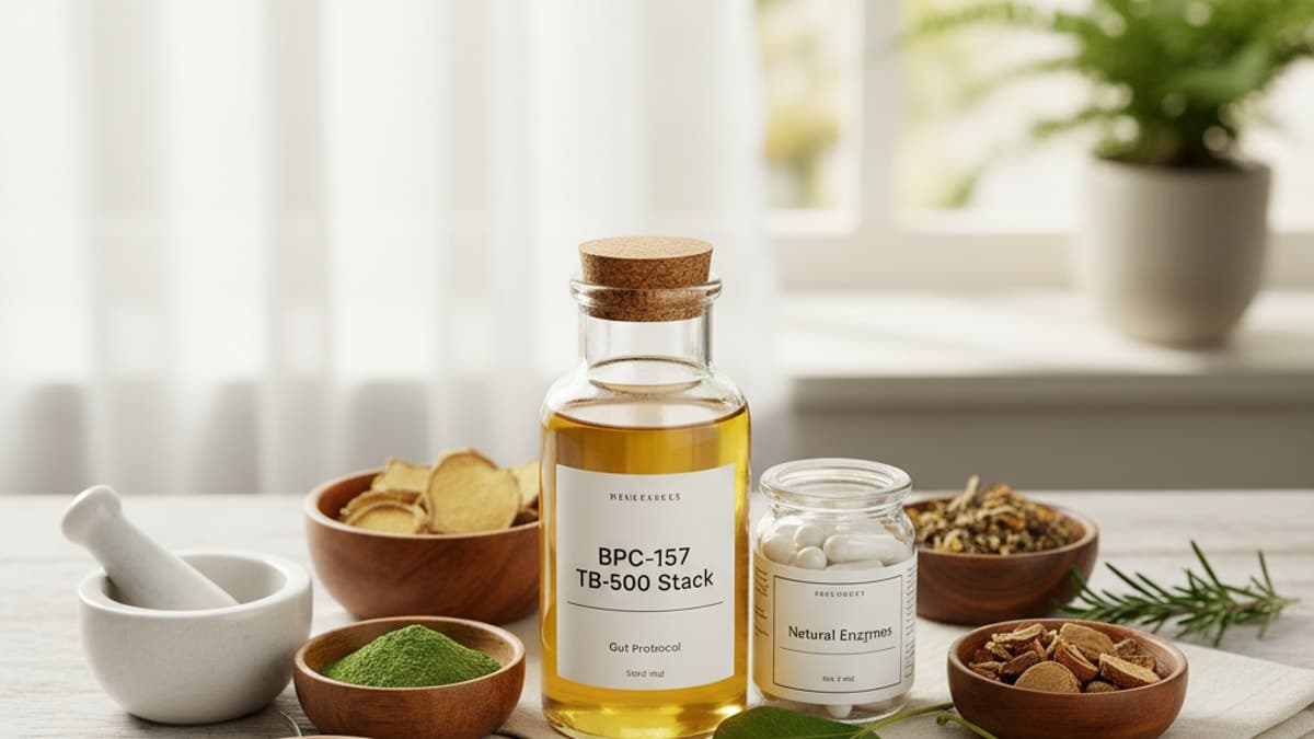 BPC-157 TB-500 Stack Gut Healing Protocol 2026
