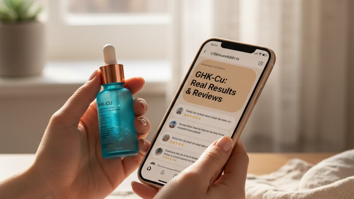 GHK-Cu Cosmetic Reddit Reviews Community — Real Users Speak
