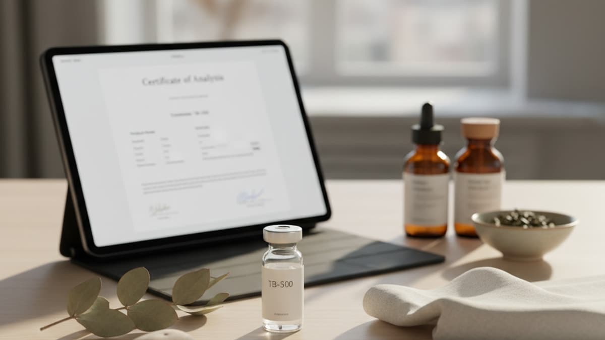 Buy TB-500 Online with COA — Research-Grade Verification