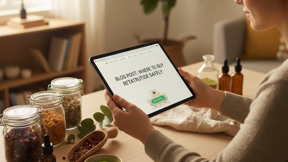 Where to Buy Retatrutide Safely Online — Research Grade
