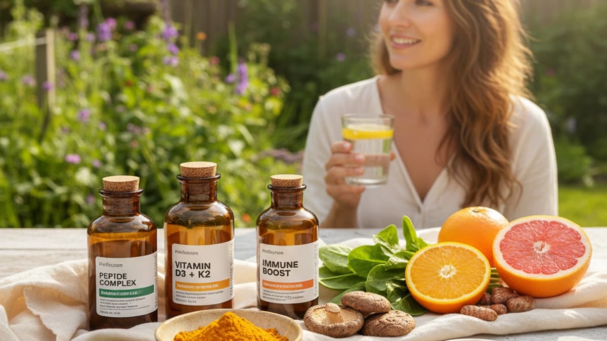 Peptides Vitamin D Immune Optimization — Real Peptides