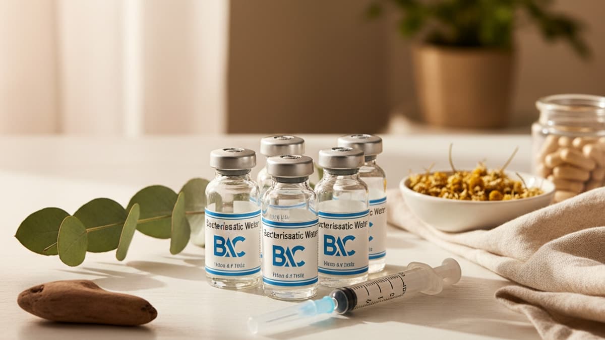 First Time Buying BAC Water — What to Know | Real Peptides