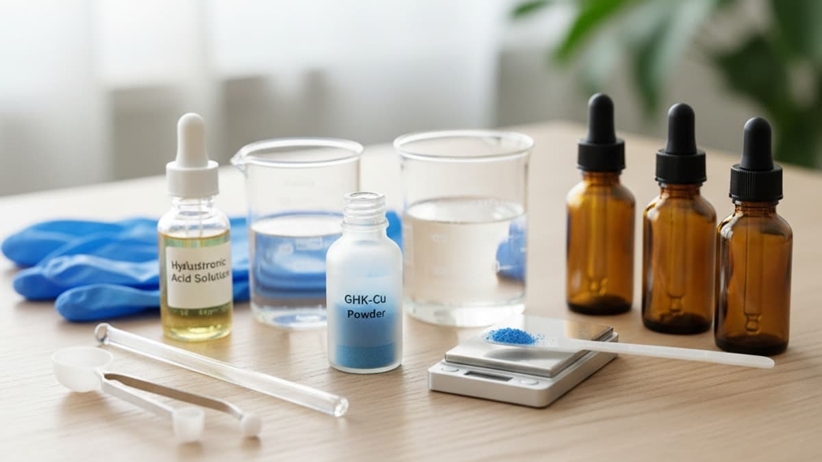 GHK-Cu Serum DIY — Small-Batch Copper Peptide Prep