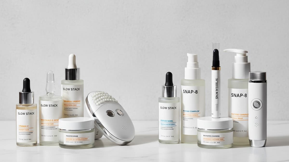 Glow Stack vs Snap-8: Which Better for Wrinkles?