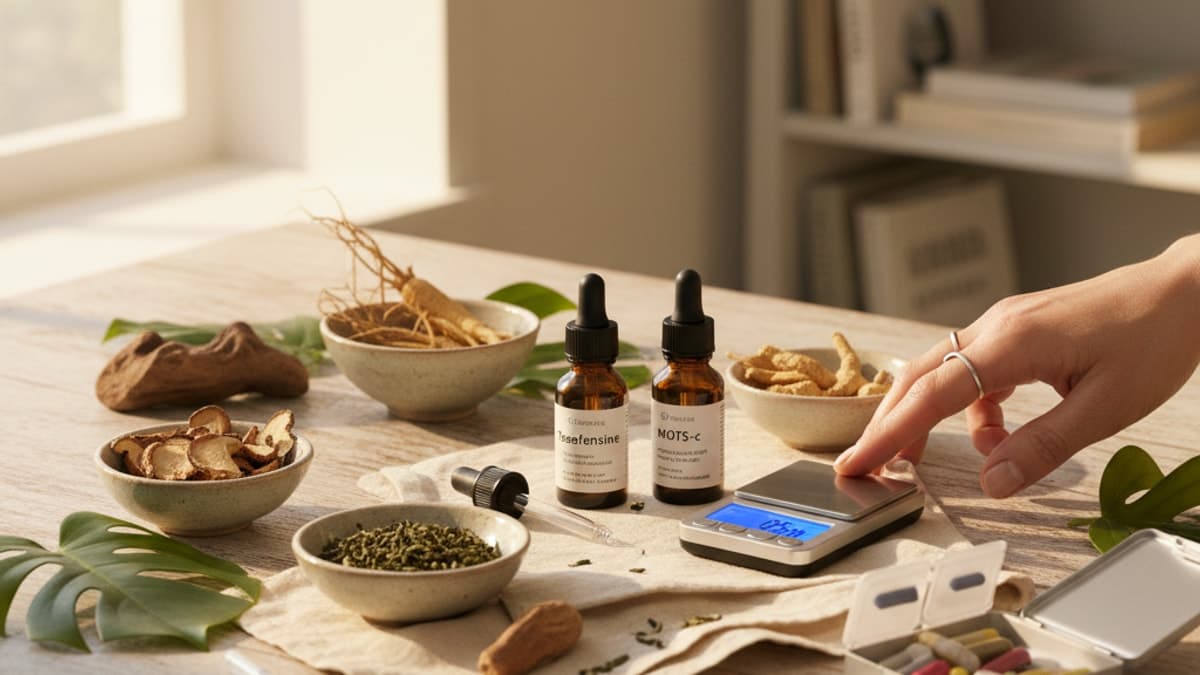Tesofensine + MOTS-c: Synergy, Dosing & Timing Protocol