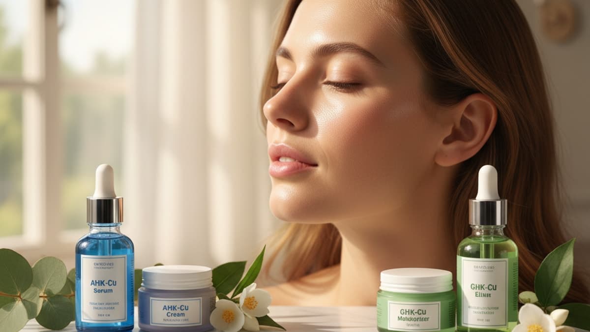 AHK-Cu vs GHK-Cu: Which Peptide Works Better for Skin?