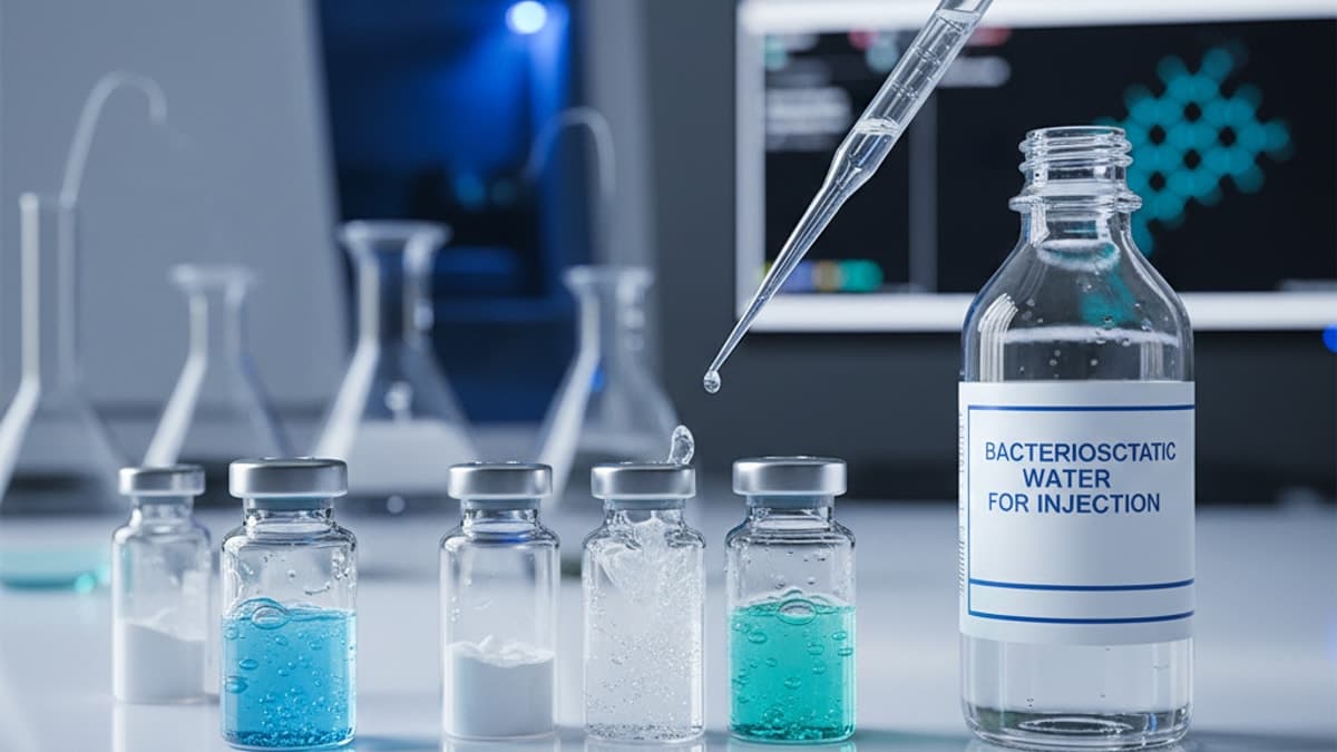 Does BAC Water Help Mixing Peptides Research? (The Answer)