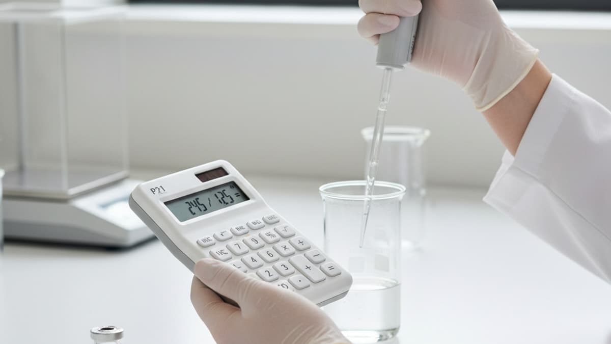 How to Mix P21 Calculator — Reconstitution Guide