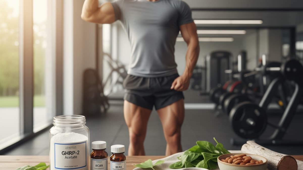 GHRP-2 Acetate Muscle Growth Results Timeline | Real