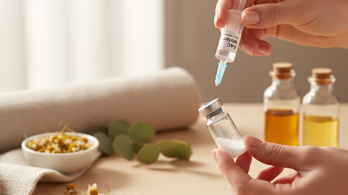 How to Use BAC Water for Peptide Reconstitution Protocol