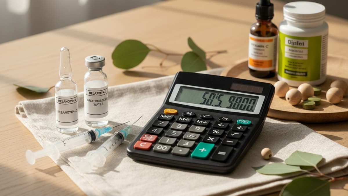 Melanotan-2 Bacteriostatic Water Ratio Calculator Guide