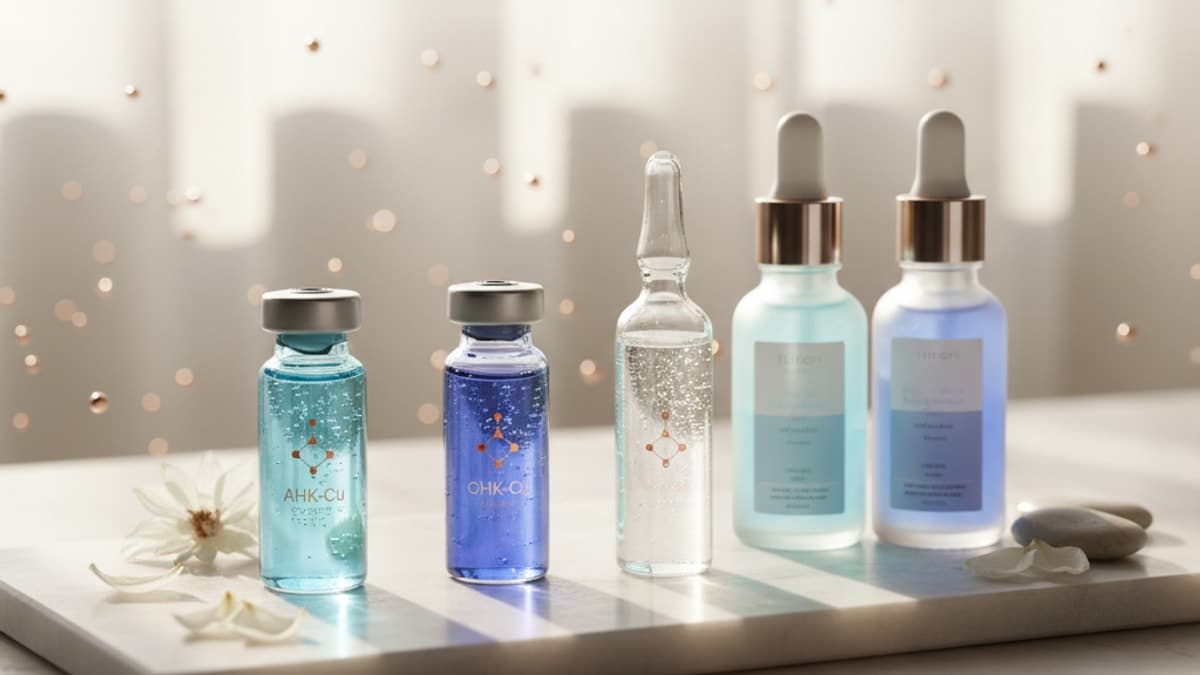 AHK-Cu vs GHK-Cu Cosmetic — Which Peptide Works Best