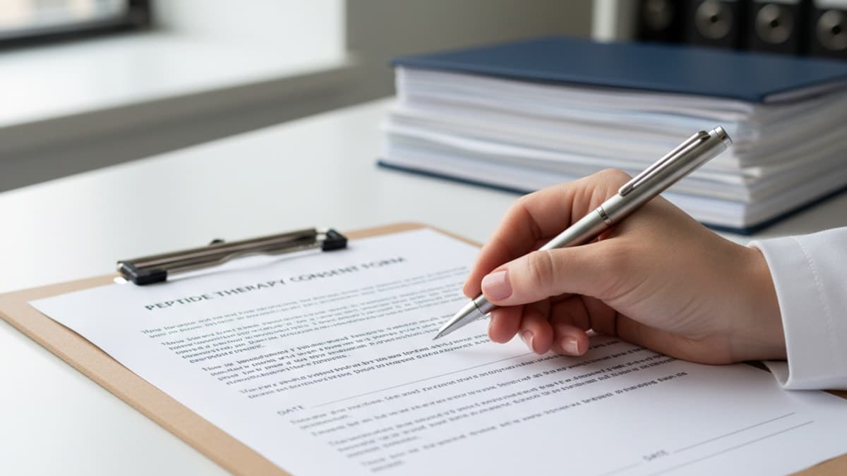 Peptide Consent Forms Legal Requirements Clinics