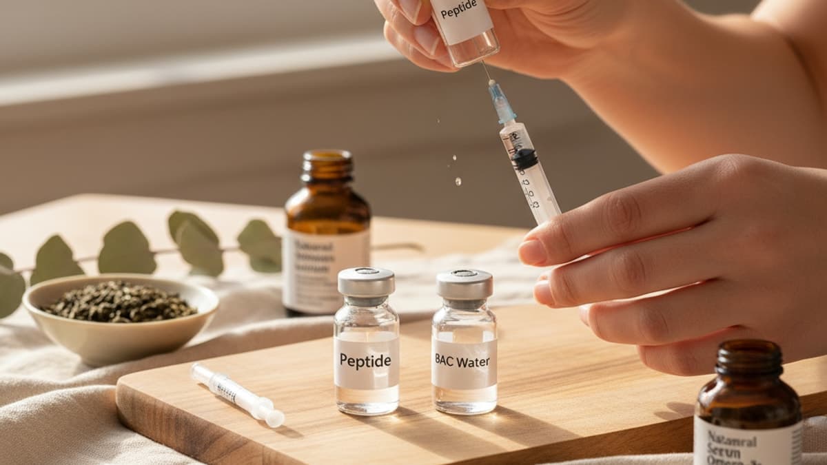BAC Water for Mixing Peptides — Safe Reconstitution Guide